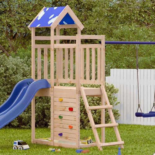 Spielturm braun spielstruktur - braun,