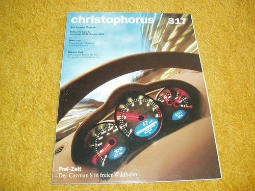 Porsche magazin christophorus - porsche,