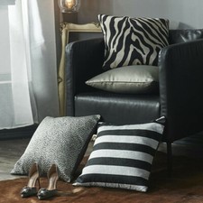 Muster Kissenbezug Taupe Puma