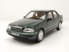 Mercedes C-Klasse W202 1993 grün metallic Modellauto 1:18 Norev