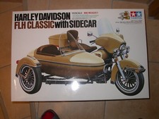 Harley Davidson FLH Classic mit Seitenwagen, Tamiya, 1:6