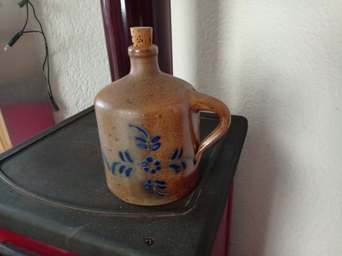 Vintage keramik schnapskrug - vintage,