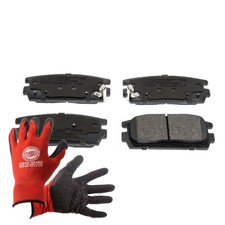 Bremsbeläge+Handschuhe hinten
