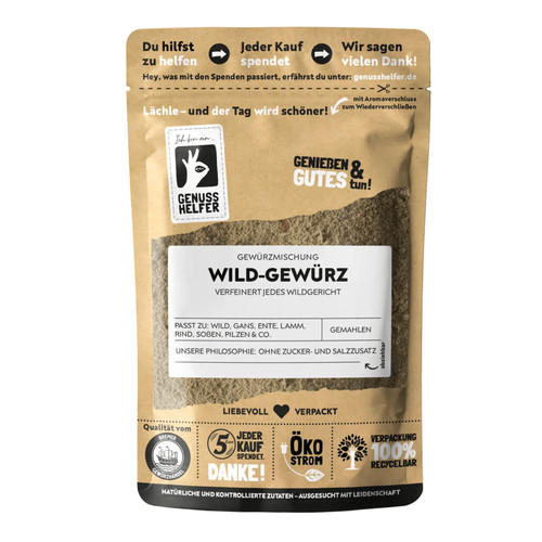 Wild gewürz gemahlen - wild-gewürz,, gemahlen,