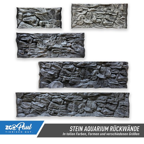 Aquarium rückwand - 3d,