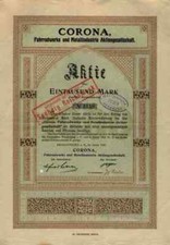 CORONA Peugeot Fahrrad