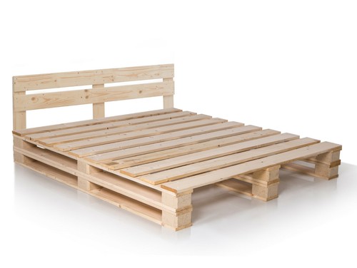 Palettenbett holzbett bett - palettenbett,