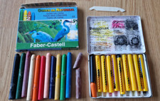 Schul Wachskreiden Wachsmaler Wachsmalstifte Wachsstifte Staedler Faber Castell