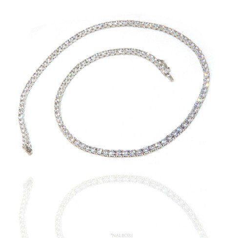 Tennis halskette 925 - tennis,