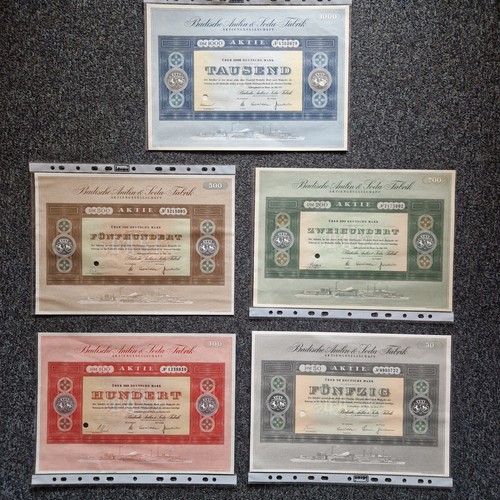 Historische wertpapiere - historische,