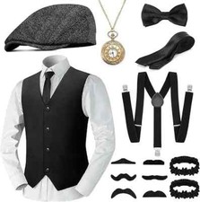 Mafia Herren Kostüm Set