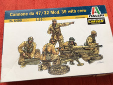 1:35 ITALERI 6490  Cannone da 47/32 Geschütz Mod.39 mit Besatzung