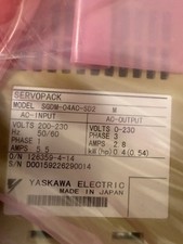 Yaskawa sgdm-04ac-sd2 Servo