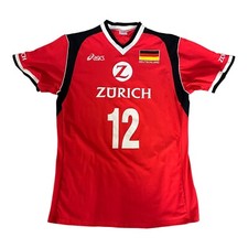 asics Damen Trikot Volleyball Deutschland Nationalmannschaft Team #12 XXL - FT9