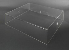 Plattenspielerhaube Haube Deckel dust cover hood Turntable 48cm x 38,5cm x 20cm