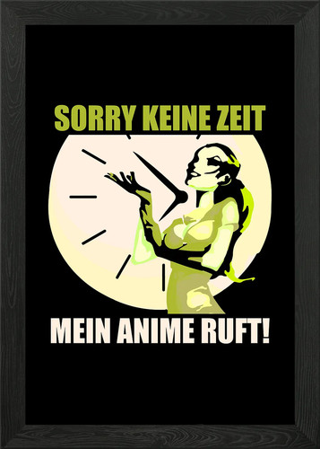 Deutscher anime gerahmtes - deutscher,