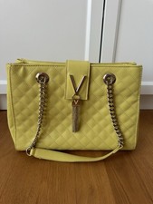 Valentino Mario Valentino Spa Damen Handtasche Gelb Zitrusgelb Butter Yellow