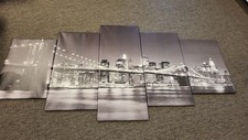 Leinwandbild New York 5 Teilig 200cm×100cm