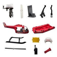 Playmobil 4428 SOS Rettungsboot Hubschrauber Ersatzteil Einzelteil Zubehör