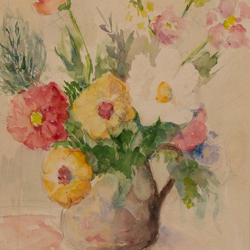Aquarell blumen stillleben - aquarell,