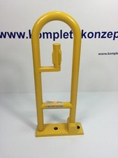 Neu Hewi Stützklappgriff Stützgriff mit WC Papierhalter dreh.Gelb Seri 801 600mm