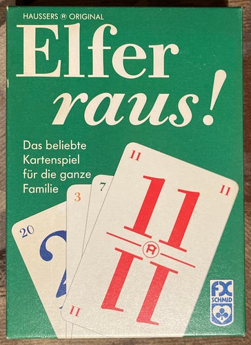 Kartenspiel elfer raus - kartenspiel, !"