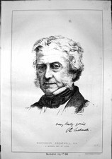 Antiker Druck Professor