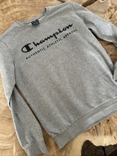 Grauer Champion Pullover Sweatshirt Gr.164