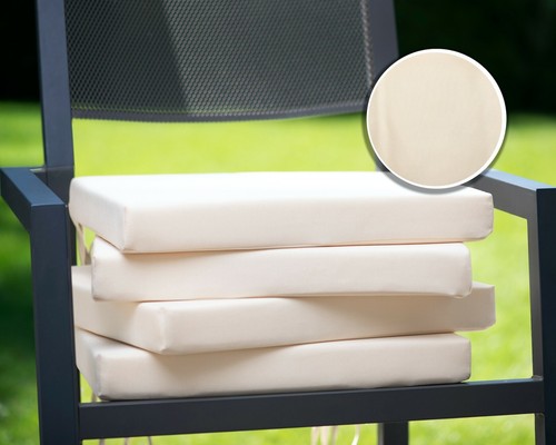 4er set stuhlkissen 40x40cm - set,