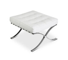 Schicker Bauhaus Leder Hocker