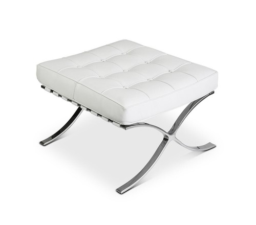 Schicker bauhaus leder hocker - schicker,