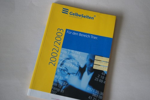 Deutschland gelbe seiten - gelbe,