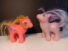 My little Pony G1 baby starlight stella + bright  Hasbro 84  mein kleines pony