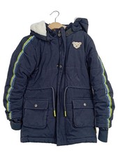 Steiff Kinder Steppjacke Gr. 122 Blau Praktisch Outdoor Kapuze