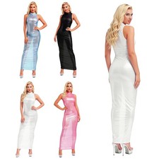 Damen Kleider Party Maxikleid