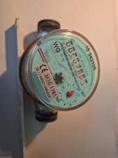  Wasserzähler Wasseruhr Ungeeicht Warmwasser 110 mm