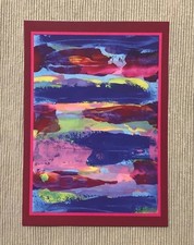 1 Postkarte, Abstrakt