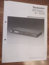 Bedienungsanleitung Technics ST 500