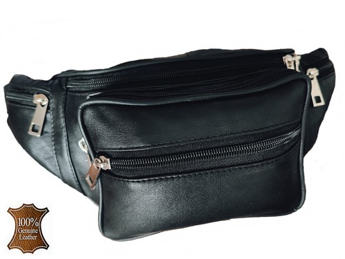 Echtleder große bauchtasche - echtleder,