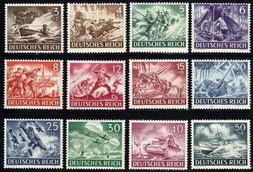 Deutsches reich 831 - mi., 831/42
