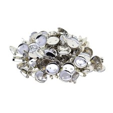 100 Stück Brosche Rohling