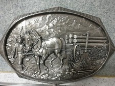 Zinn WANDBILD RELIEFBILD 43 X