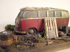 VW Bus T1 1:18 Umbau Diorama