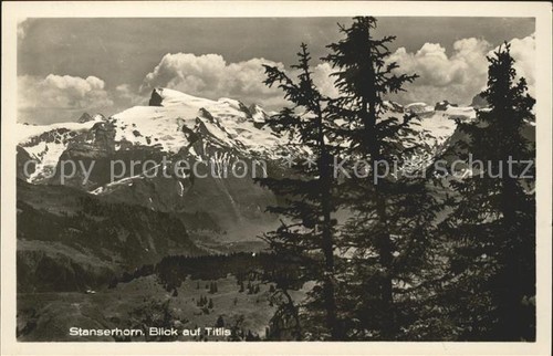 Stanserhorn mit titlis - stanserhorn,