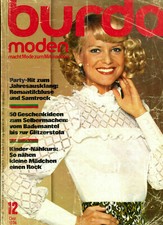 Burda 1974 dez mit - dez.-,