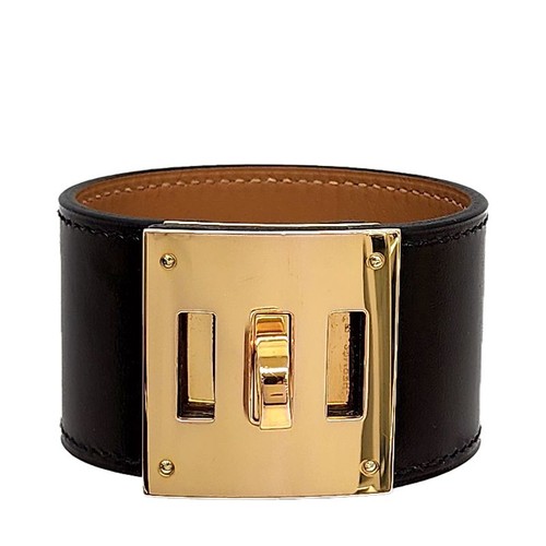 Hermes armband schwarz leder - schwarz,