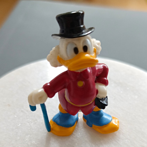 Disney dagobert duck figur - figur, mit