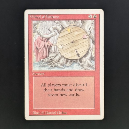 Mtg wheel of fortune - \>>,
