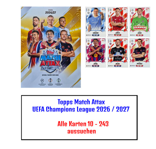 Topps match attax champions - match,