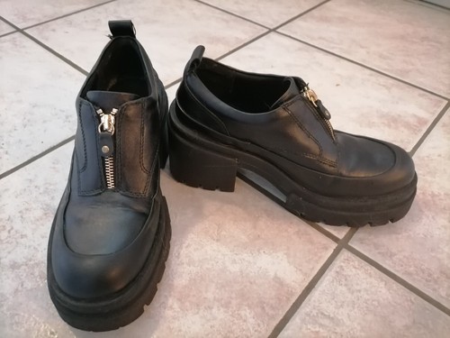Damen plateau halbschuhe - damen,